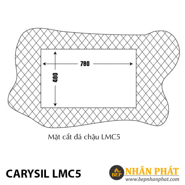 Chậu Rửa Chén Đá Granite Carysil LMC5
