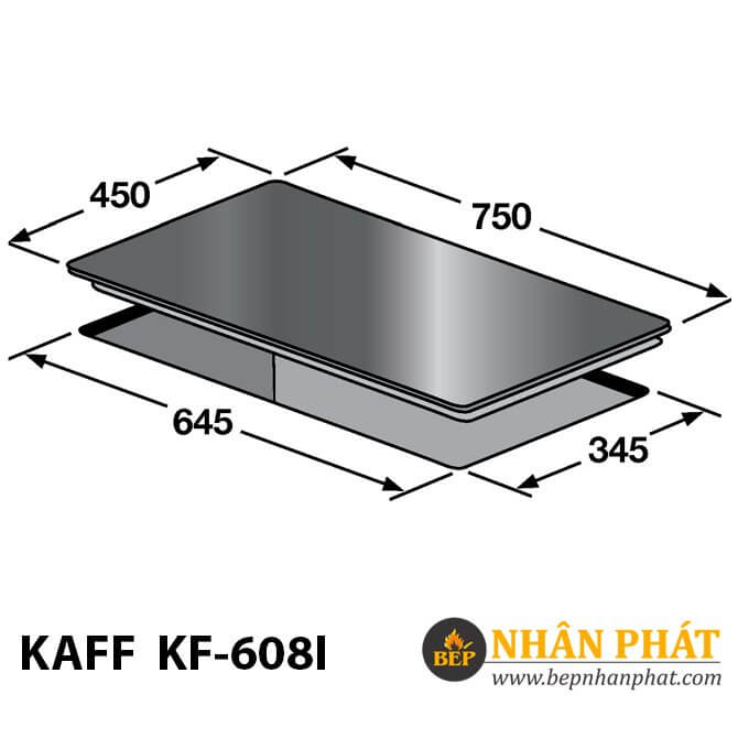 BẾP GAS ÂM KAFF KF-608I