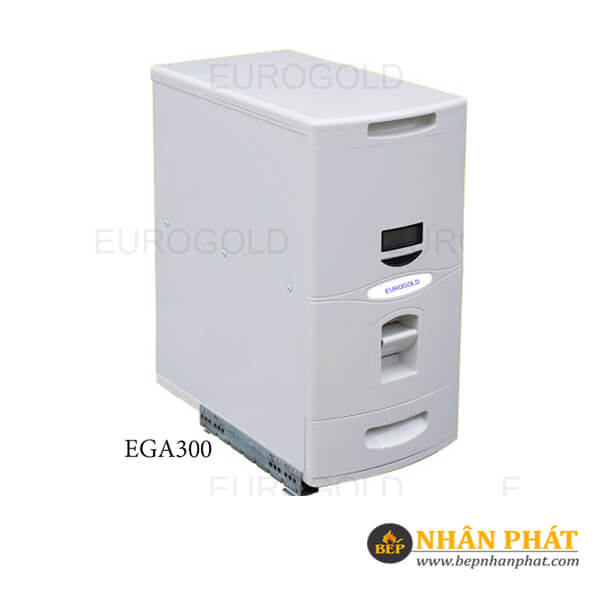 Thùng gạo âm tủ ray âm giảm chấn Eurogold EGA300 3