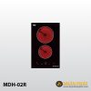 Bếp kính âm 2 điện dạng domino MALLOCA MDH-02R 1