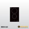 Bếp kính âm 2 từ dạng domino MALLOCA MDH-02I 3