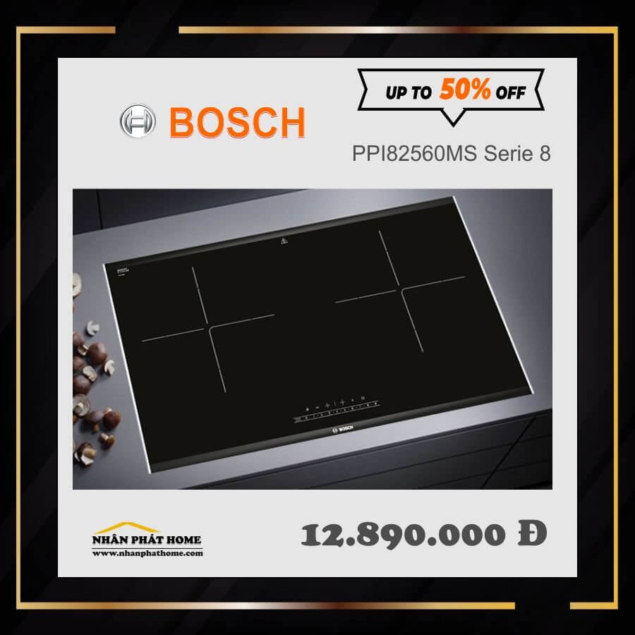 Bếp từ Bosch PPI82560MS Serie 8 4