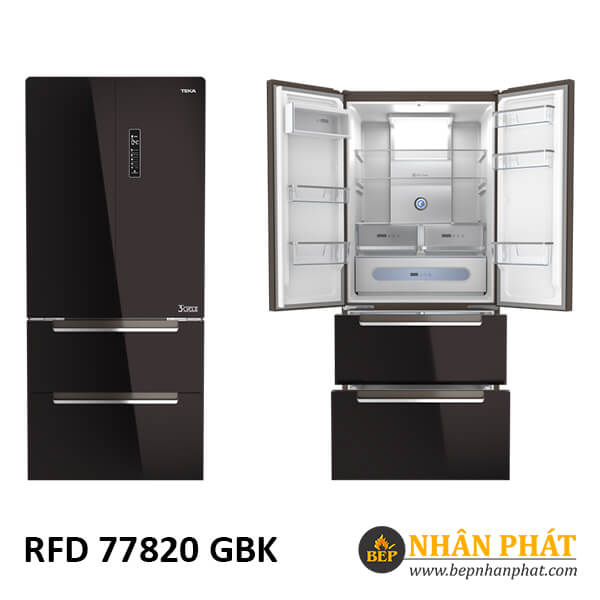 Tủ Lạnh Side By Side Không Đóng Tuyết Teka RFD 77820 GBK 4