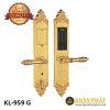 Khóa Tân Cổ Đại Sảnh Đồng Mạ Vàng 18K Kassler KL-959 G 3