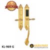 Khóa Tân Cổ Đại Sảnh Đồng Mạ Vàng 18K Kassler KL-969 G 2