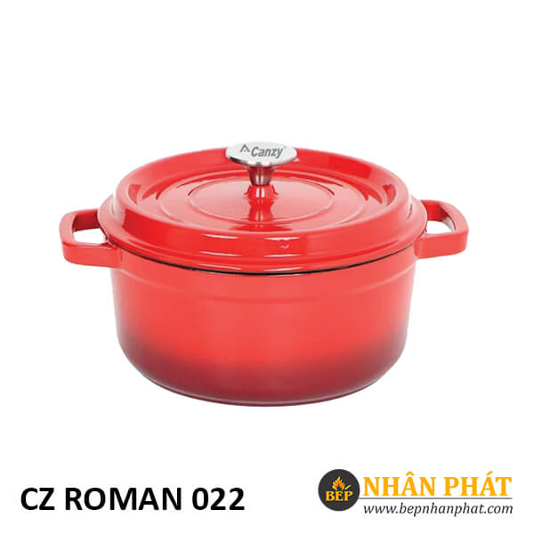 Nồi gang cao cấp dành cho bếp từ Canzy CZ Roman 022 3