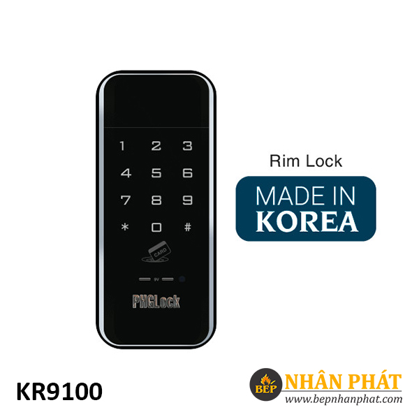 Khóa Cửa PHGLock KR9100 Rim Lock 3