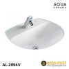 Chậu lavabo âm bàn Aqua Ceramic INAX AL-2094V 1