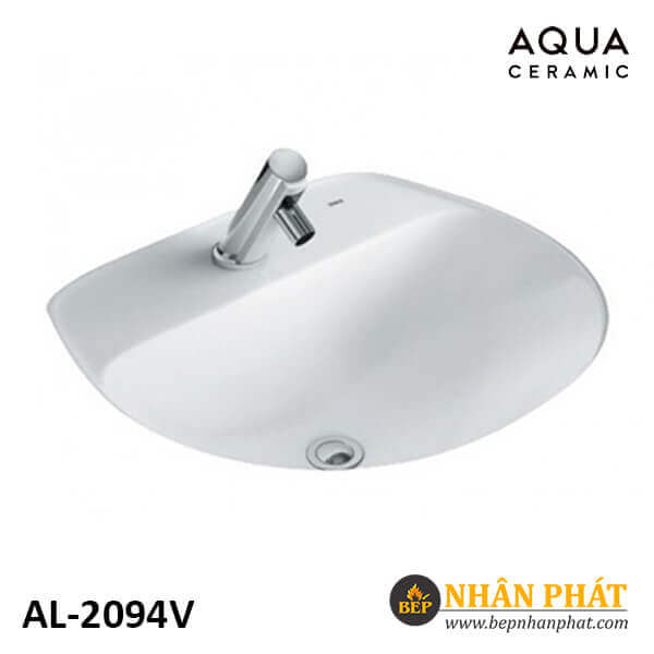 Chậu lavabo âm bàn Aqua Ceramic INAX AL-2094V 3