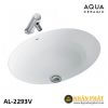 Chậu lavabo âm bàn Aqua Ceramic INAX AL-2293V 2