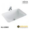 Chậu lavabo âm bàn Aqua Ceramic INAX AL-2298V 2