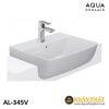 Chậu lavabo bán âm Aqua Ceramic INAX AL-345V 1
