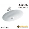 Chậu lavabo âm bàn Aqua Ceramic INAX AL-2216V 1