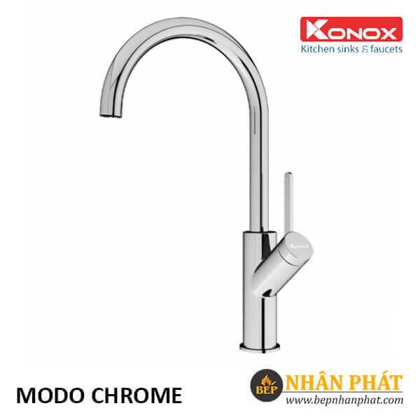 Vòi Rửa Chén Konox Nóng Lạnh Modo Chrome 4