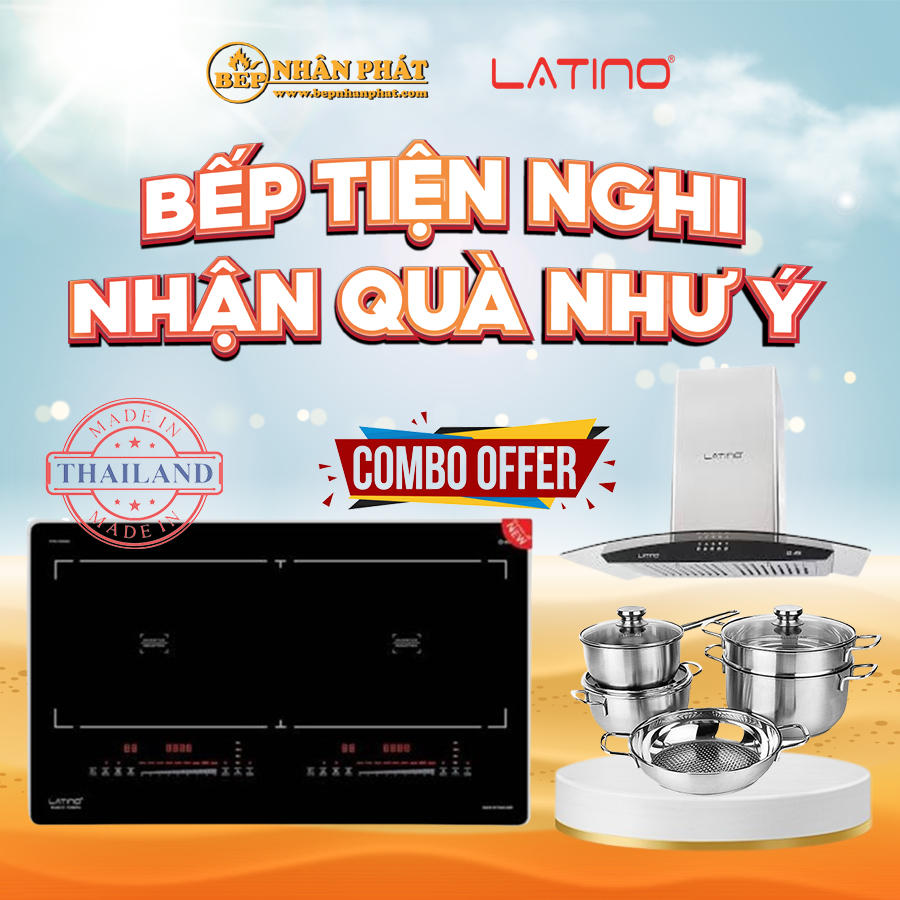 COMBO BẾP TỪ LATINO LT-TL966PRO (made in Thailand) 1