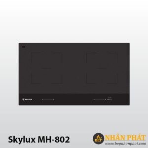 Bếp kính âm 2 từ Malloca Skylux MH-802