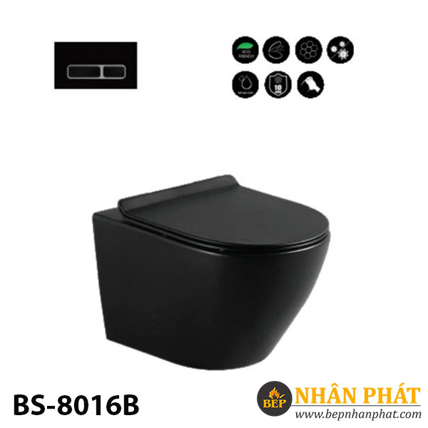 Bồn Cầu Treo Tường Basics Urban Series BS-8016B