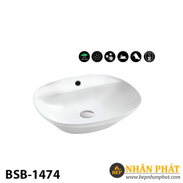 Chậu lavabo để bàn Basics BSB-1474