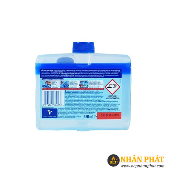 Dung dịch vệ sinh máy rửa bát Finish 250ml không mùi 5