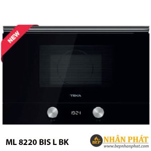 Lò vi sóng kết hợp nướng lắp âm Teka Maestro ML 8220 BIS L BK